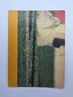 Scanlens 1986 Clashes for the Ashes cricket trading card featuring Tahir Naqqash bowling for Pakistan.