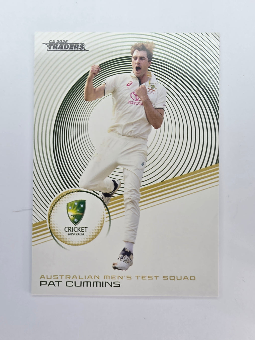 2025/26 Cricket Traders | Base | #003 | Pat Cummins | Aust Test