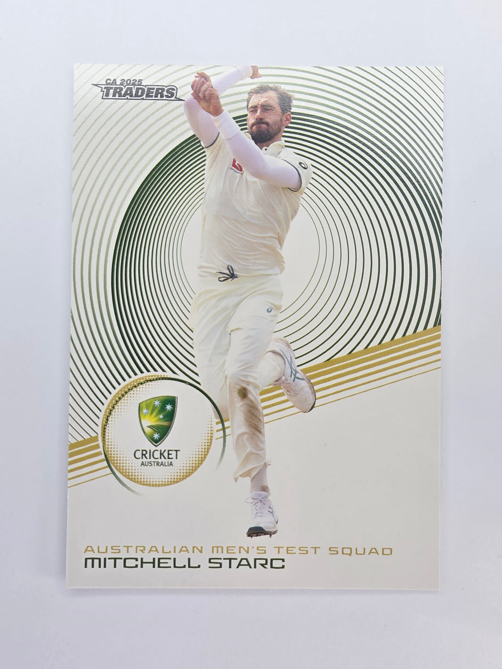 2025/26 Cricket Traders | Base | #009 | Mitchell Starc | Aust Test