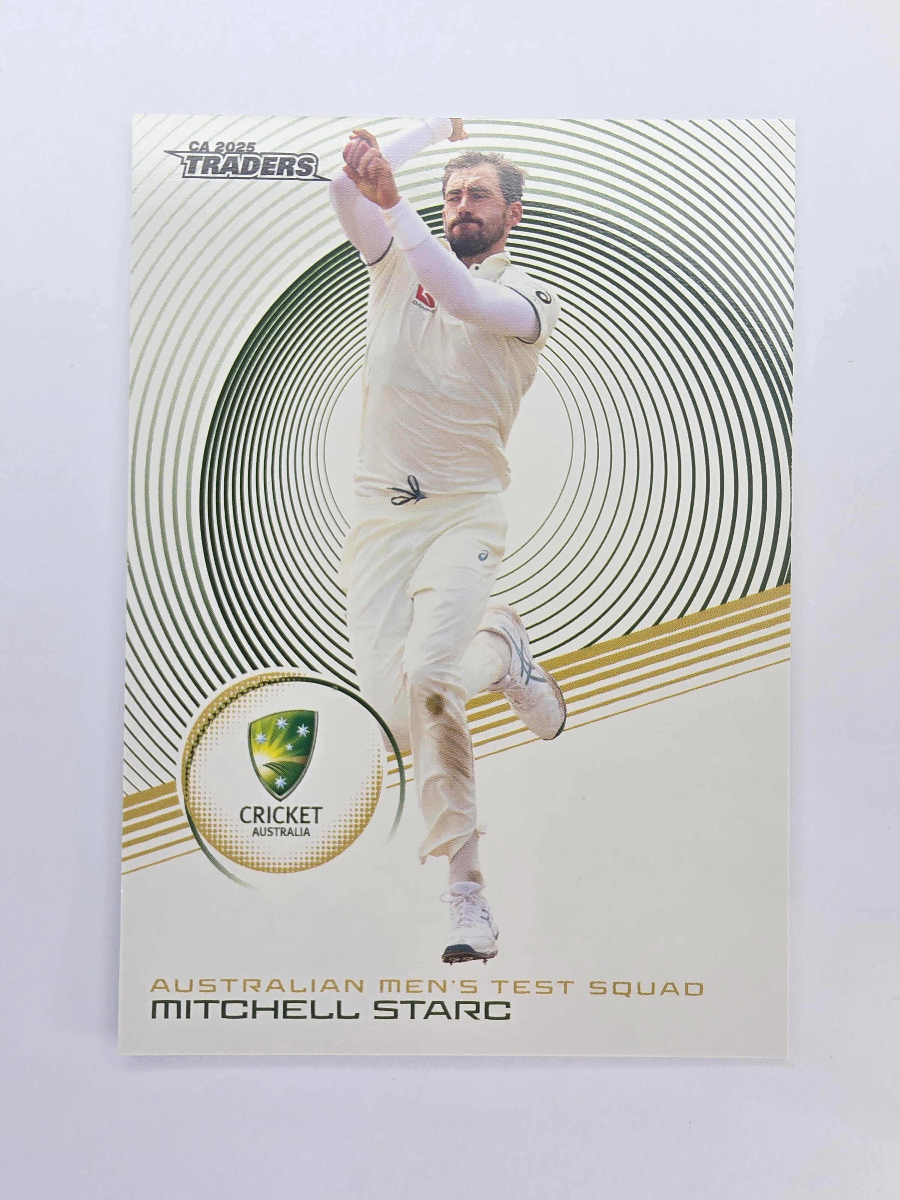 2025/26 Cricket Traders | Base | #009 | Mitchell Starc | Aust Test