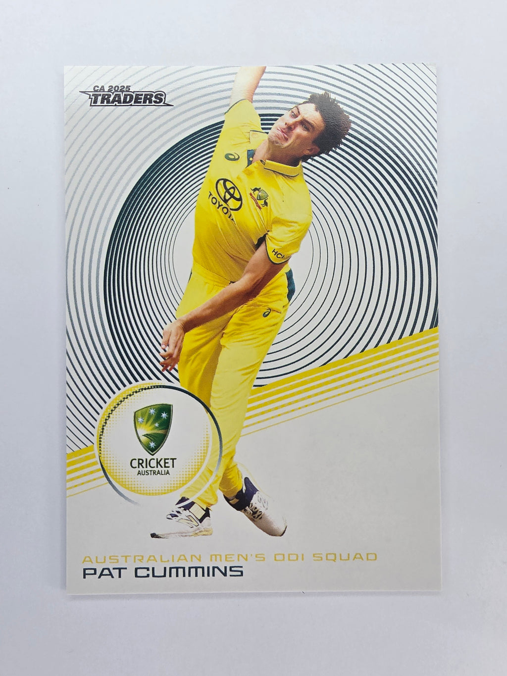 2025/26 Cricket Traders | Base | #012 | Pat Cummins | Aust ODI
