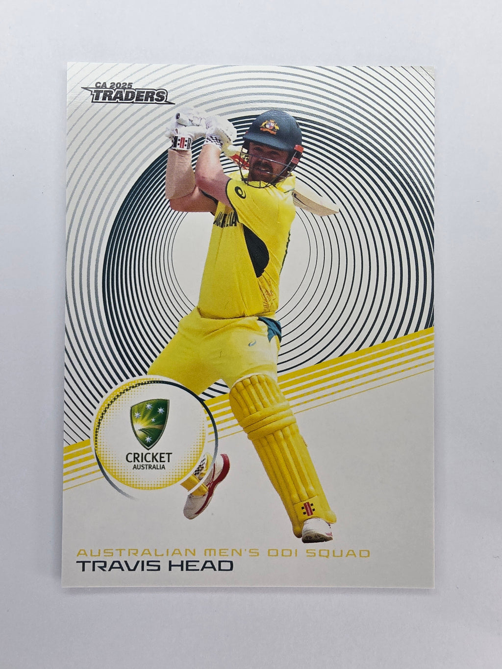 2025/26 Cricket Traders | Base | #015 | Travis Head | Aust ODI