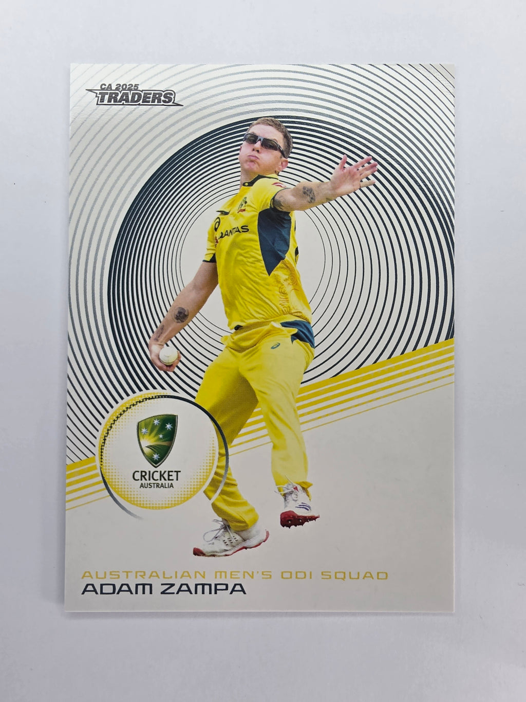 2025/26 Cricket Traders | Base | #018 | Adam Zampa | Aust ODI