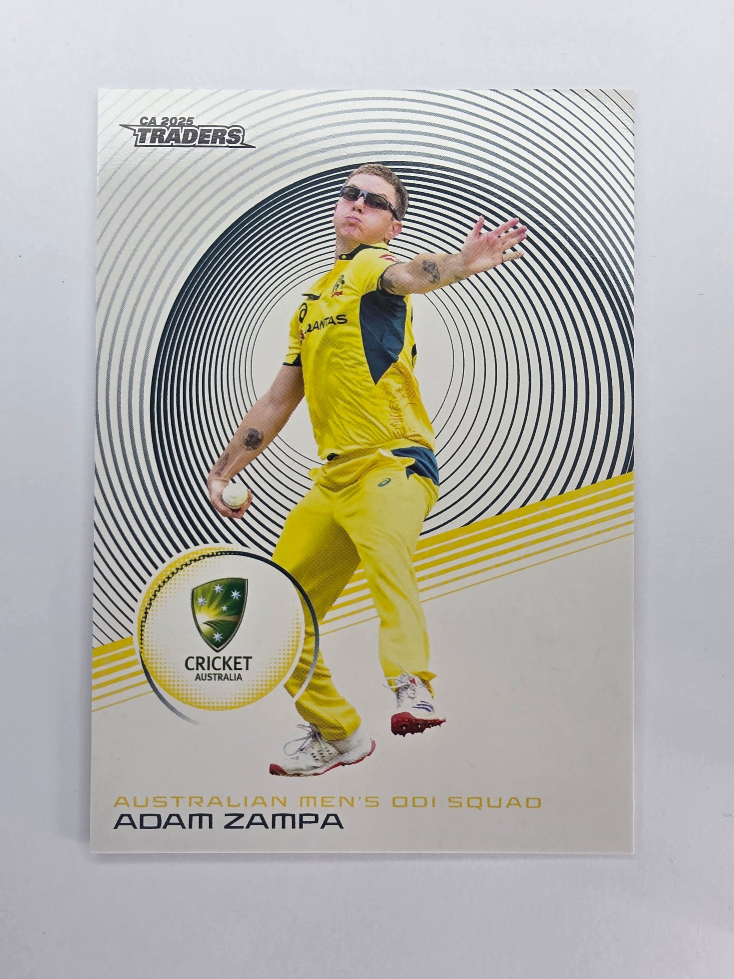 2025/26 Cricket Traders | Base | #018 | Adam Zampa | Aust ODI