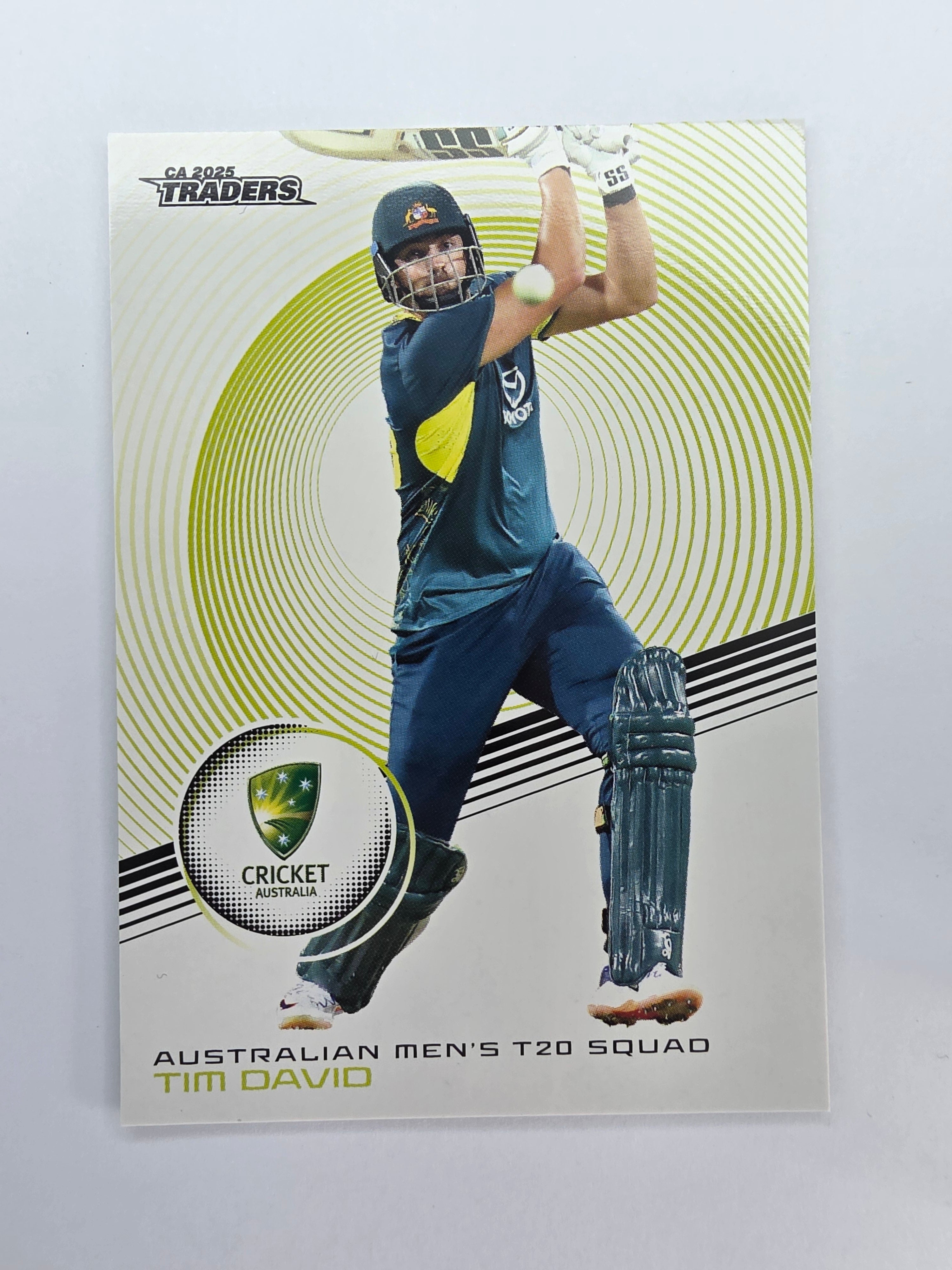 2025/26 Cricket Traders | Base | #019 | Tim David | Aust T20