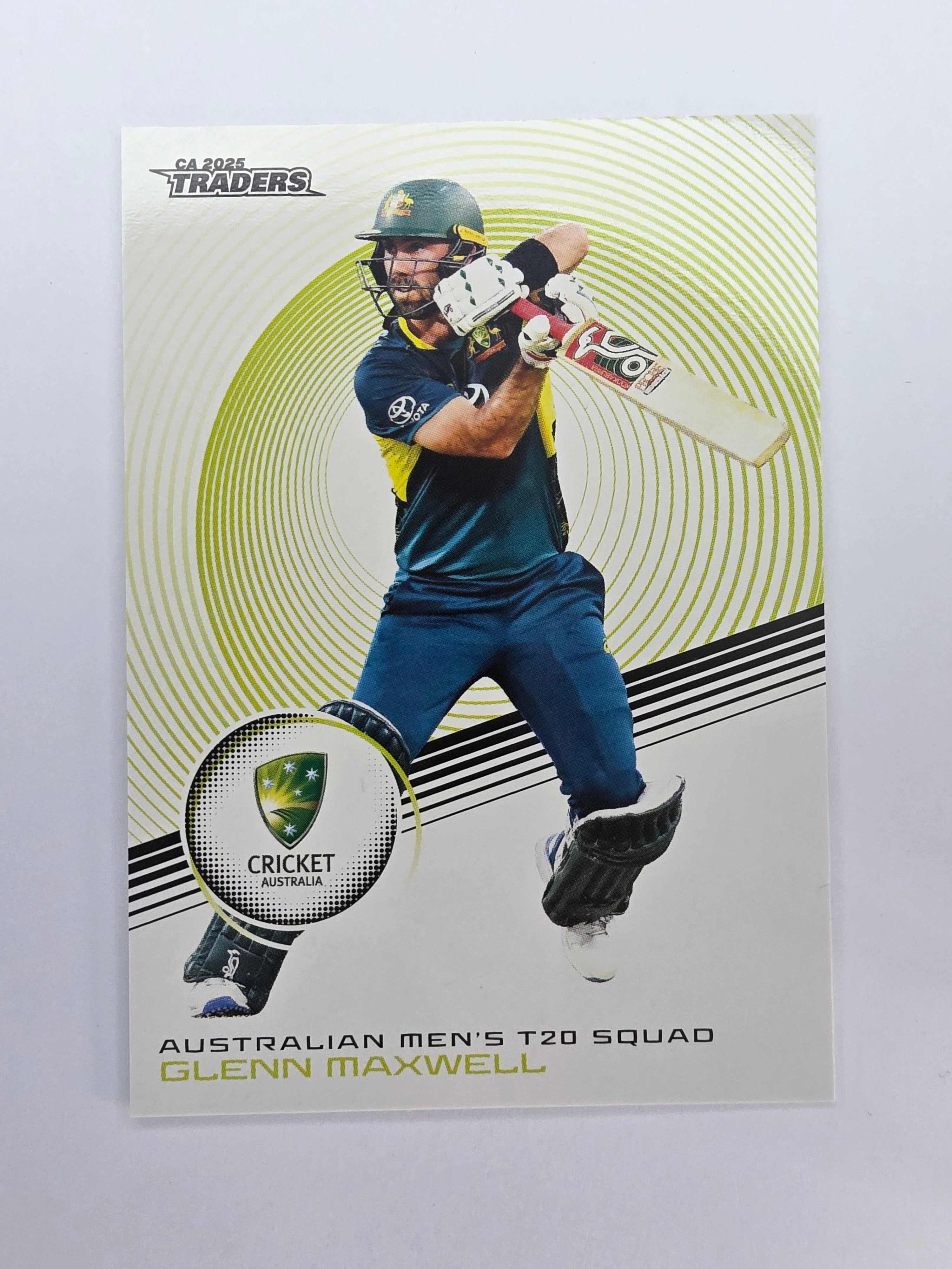 2025/26 Cricket Traders | Base | #024 | Glenn Maxwell | Aust T20