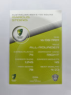2025/26 Cricket Traders | Base | #026 | Marcus Stoinis | Aust T20