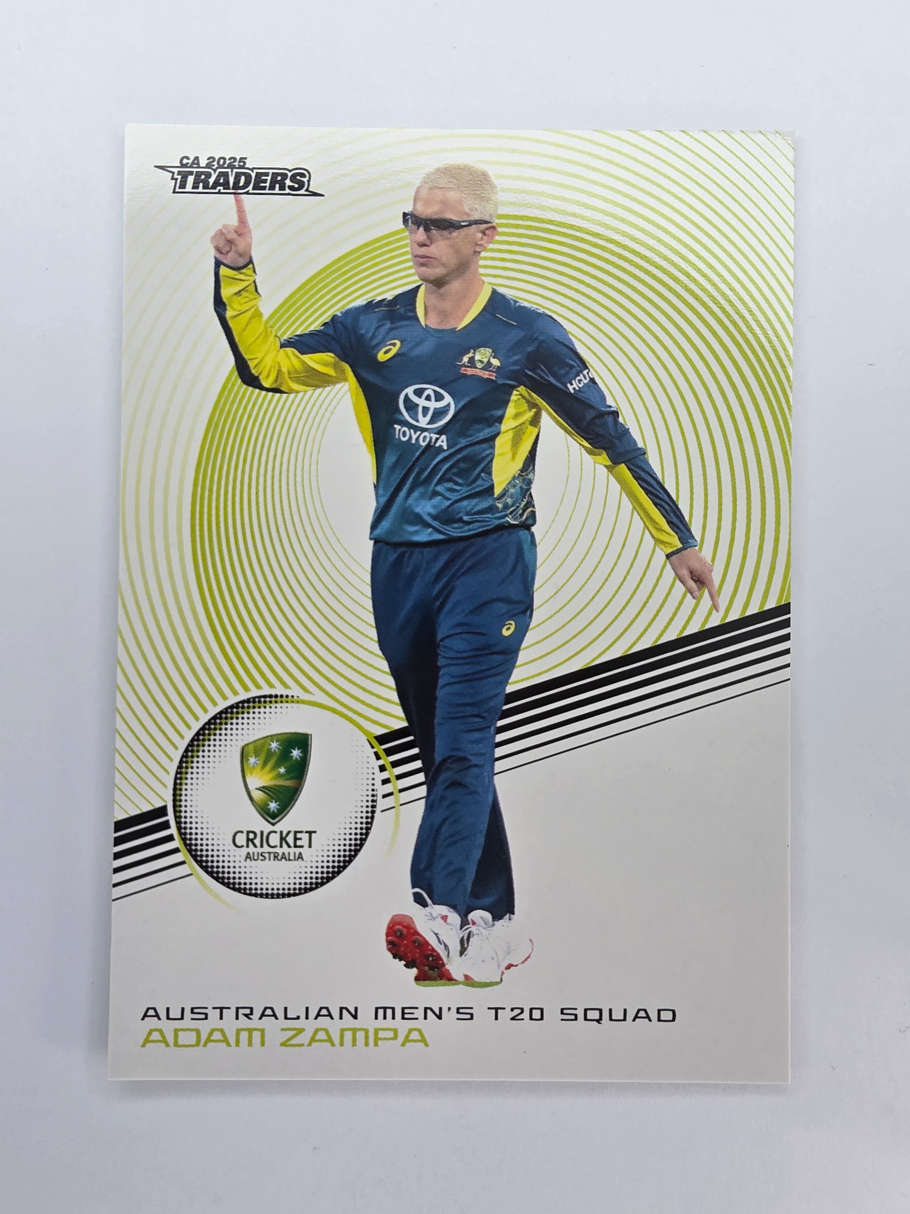 2025/26 Cricket Traders | Base | #027 | Adam Zampa | Aust T20