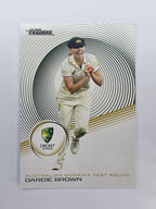 2025/26 Cricket Traders | Base | #028 | Darcie Brown | Aust W Test
