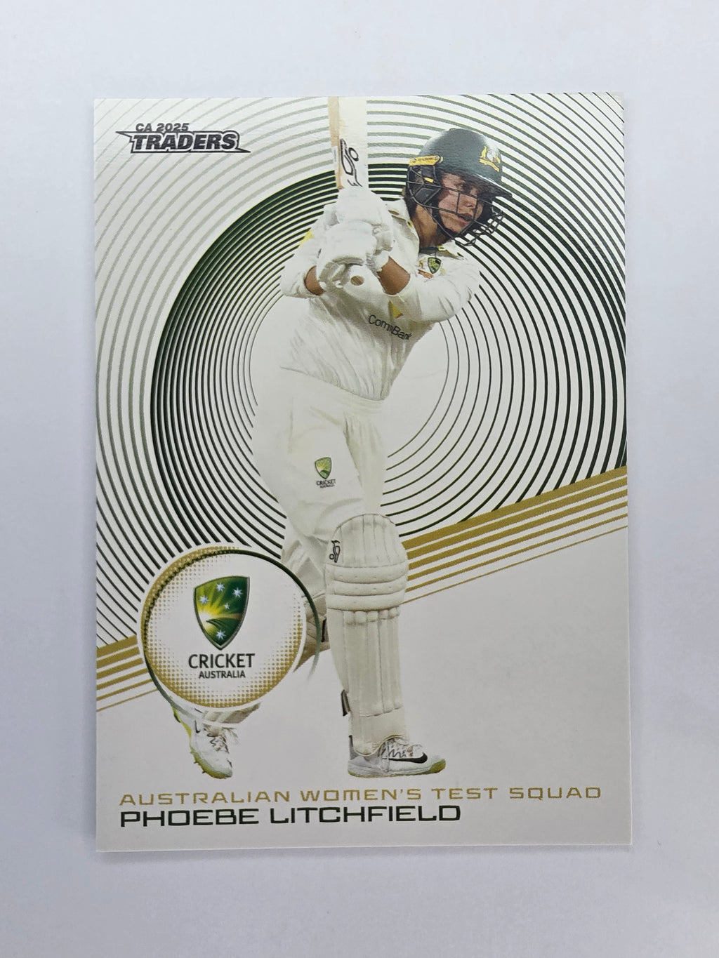 2025/26 Cricket Traders | Base | #032 | Phoebe Litchfield | Au W Test