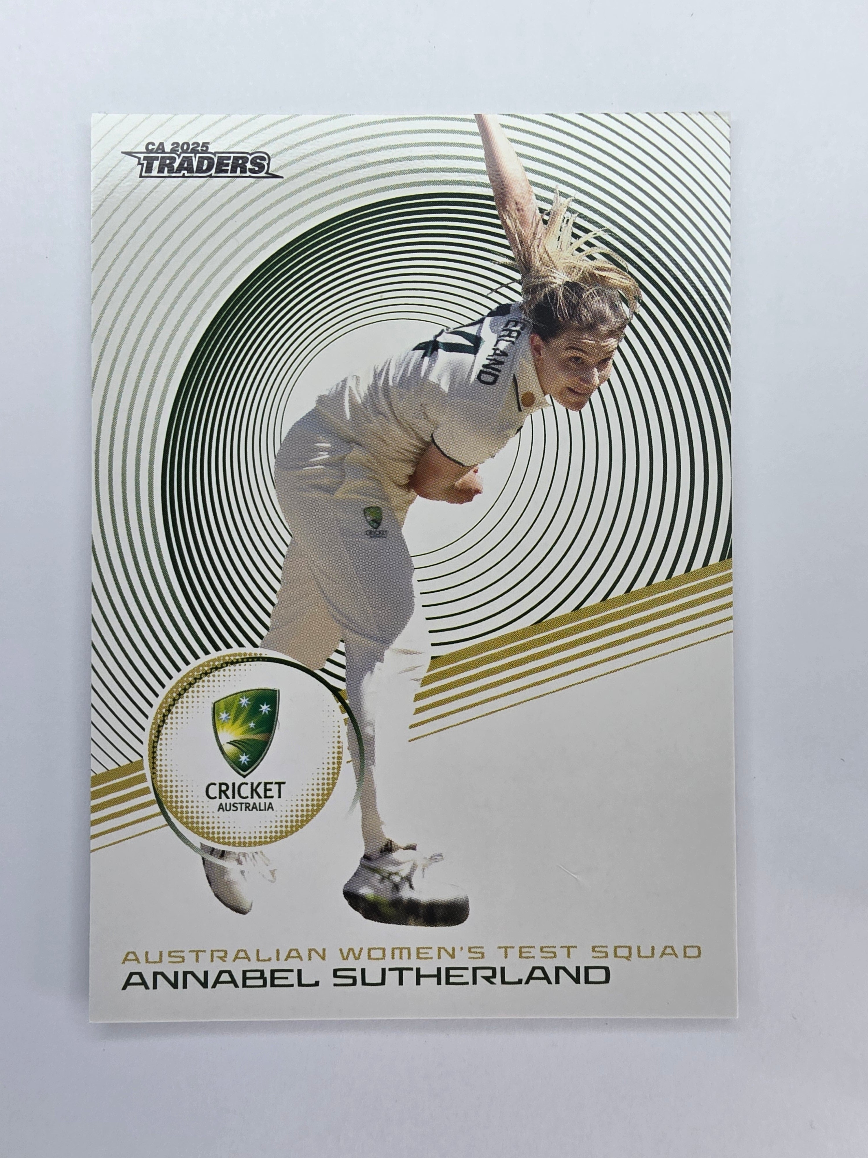 2025/26 Cricket Traders | Base | #036 | Annabel Sutherland |Au W Test