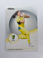 2025/26 Cricket Traders | Base | #037 | Darcie Brown | Aust W ODI
