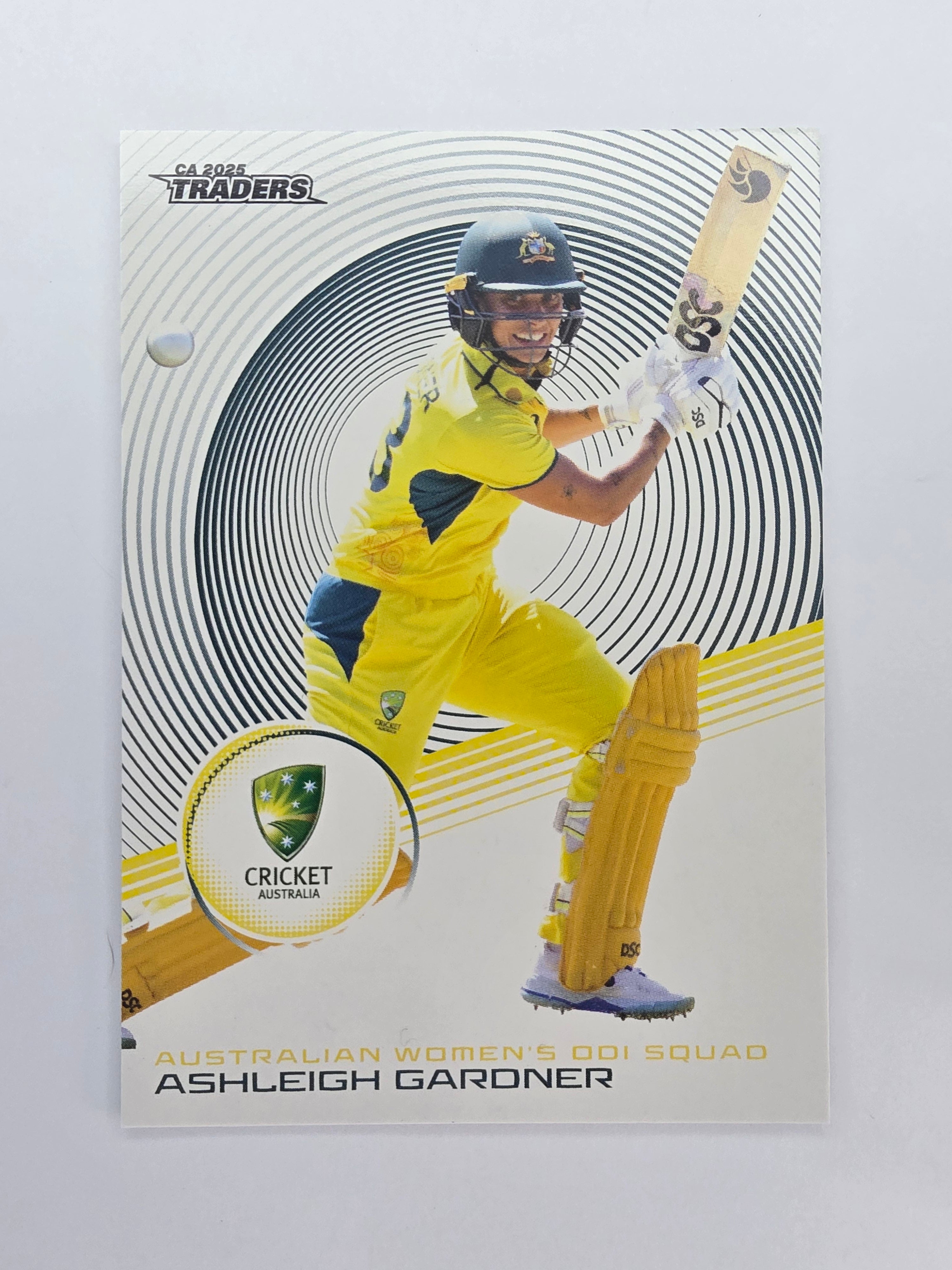 2025/26 Cricket Traders | Base | #038 | Ashleigh Gardner | Aust W ODI