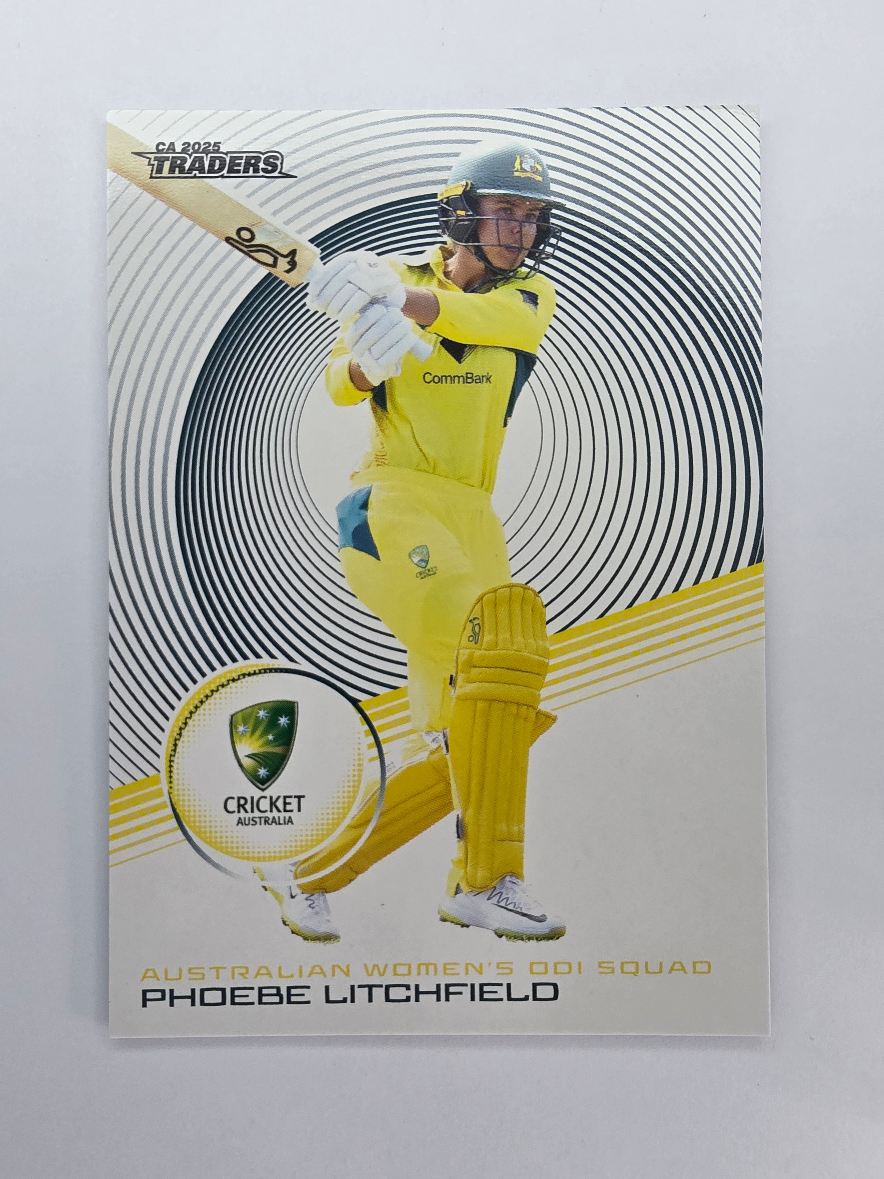2025/26 Cricket Traders | Base | #041 | Phoebe Litchfield | Aus W ODI
