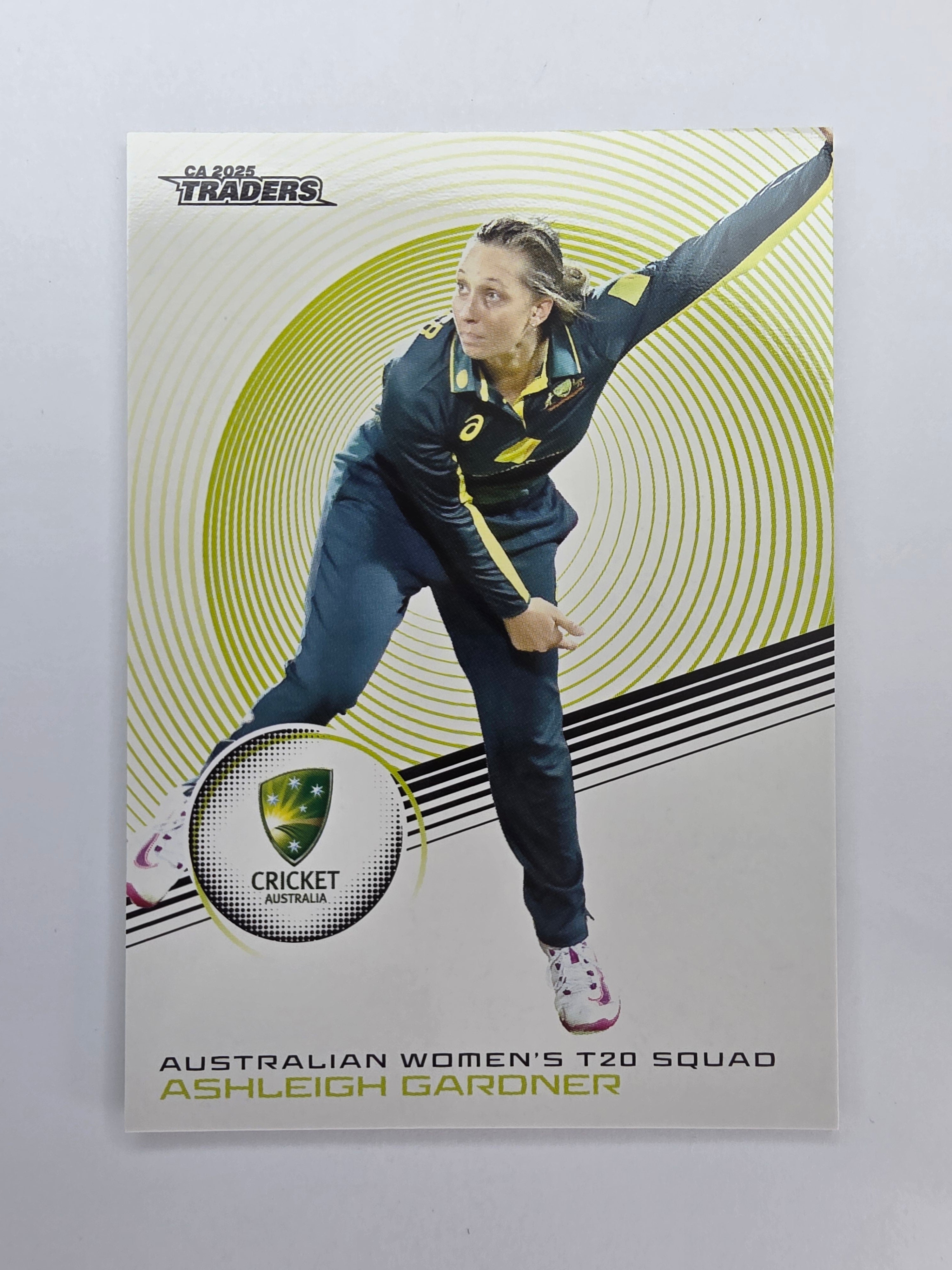 2025/26 Cricket Traders | Base | #047 | Ashleigh Gardner | Aust W T20