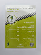 2025/26 Cricket Traders | Base | #047 | Ashleigh Gardner | Aust W T20