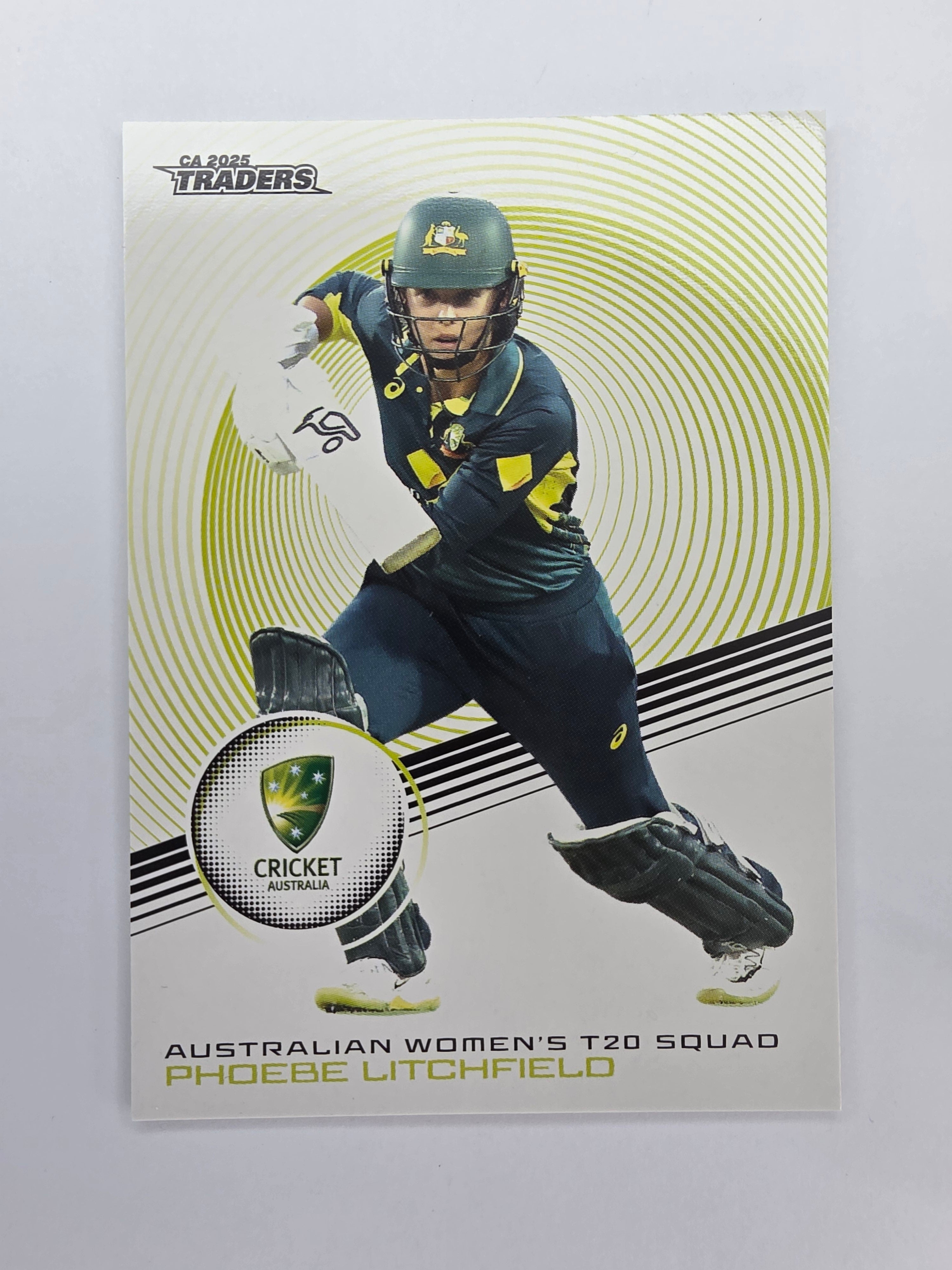2025/26 Cricket Traders | Base | #050 | Phoebe Litchfield | Aus W T20