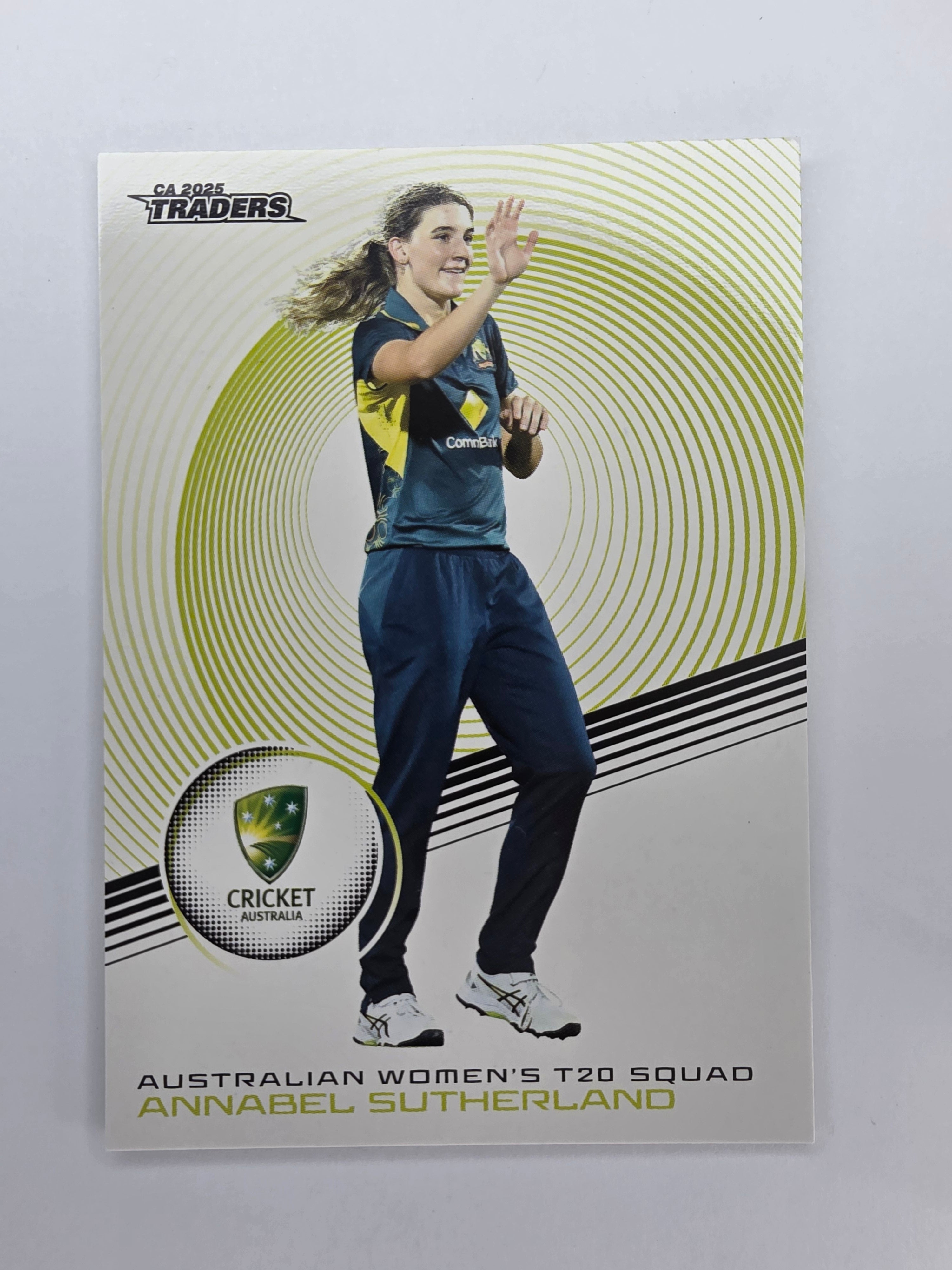 2025/26 Cricket Traders | Base | #054 | Annabel Sutherland | Au W T20