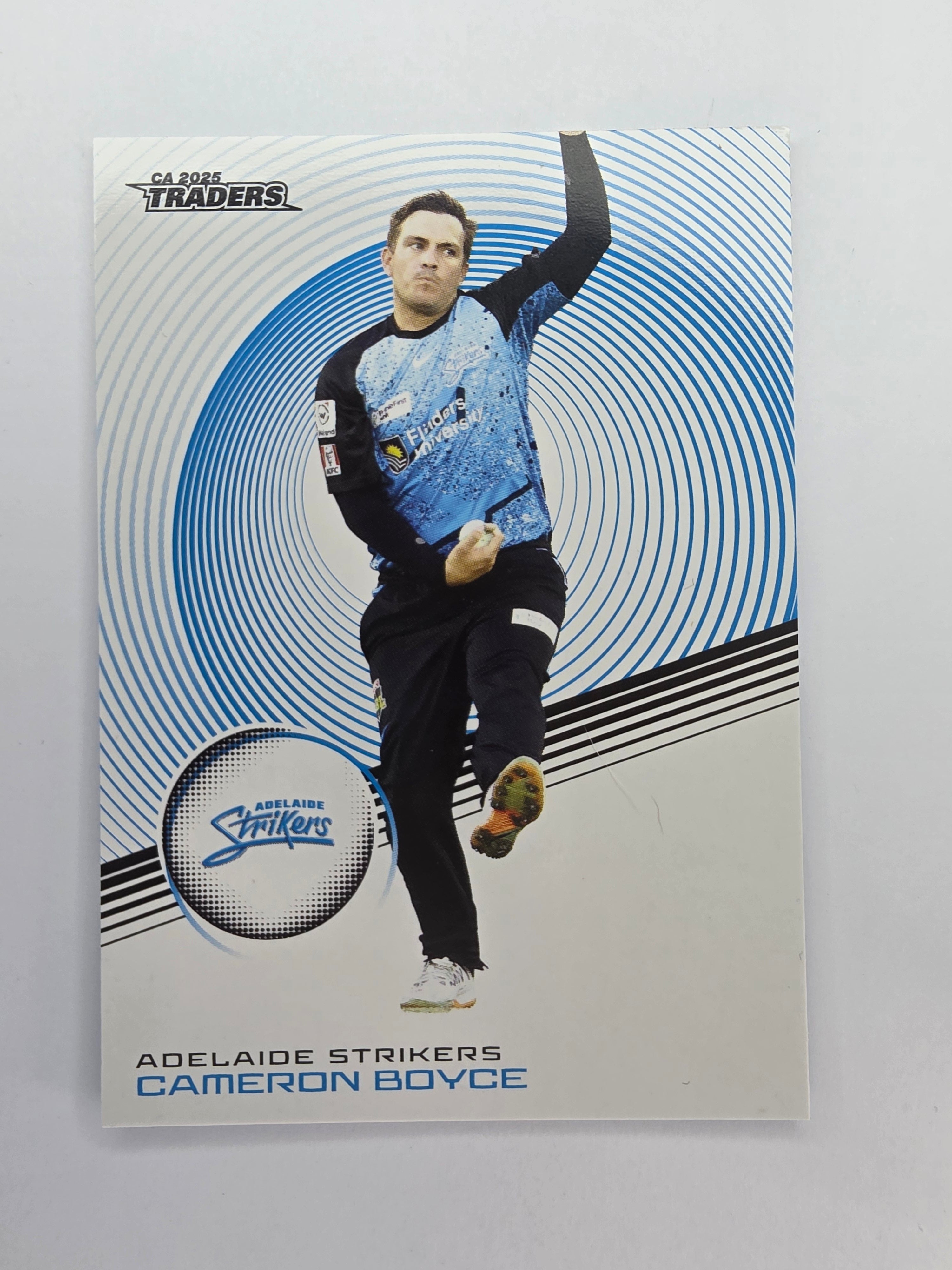 2025/26 Cricket Traders | Base | #055 | Cameron Boyce | Adel Strikers