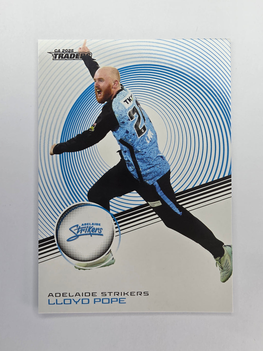 2025/26 Cricket Traders | Base | #058 | Lloyd Pope | Adelaide Striker