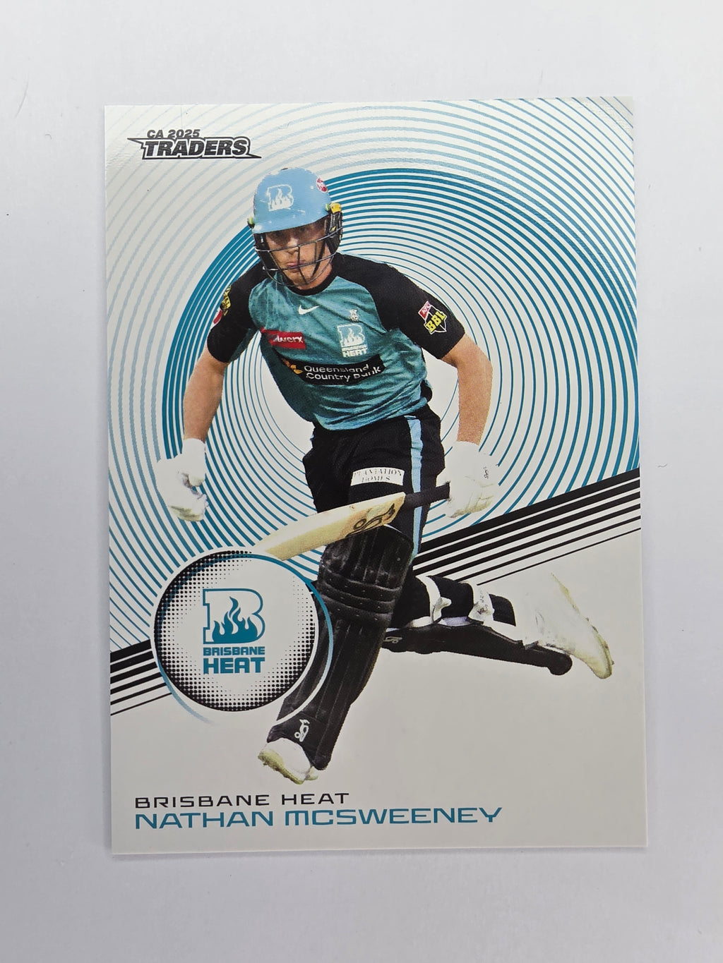 2025/26 Cricket Traders | Base | #071 | Nathan McSweeney | Bris Heat