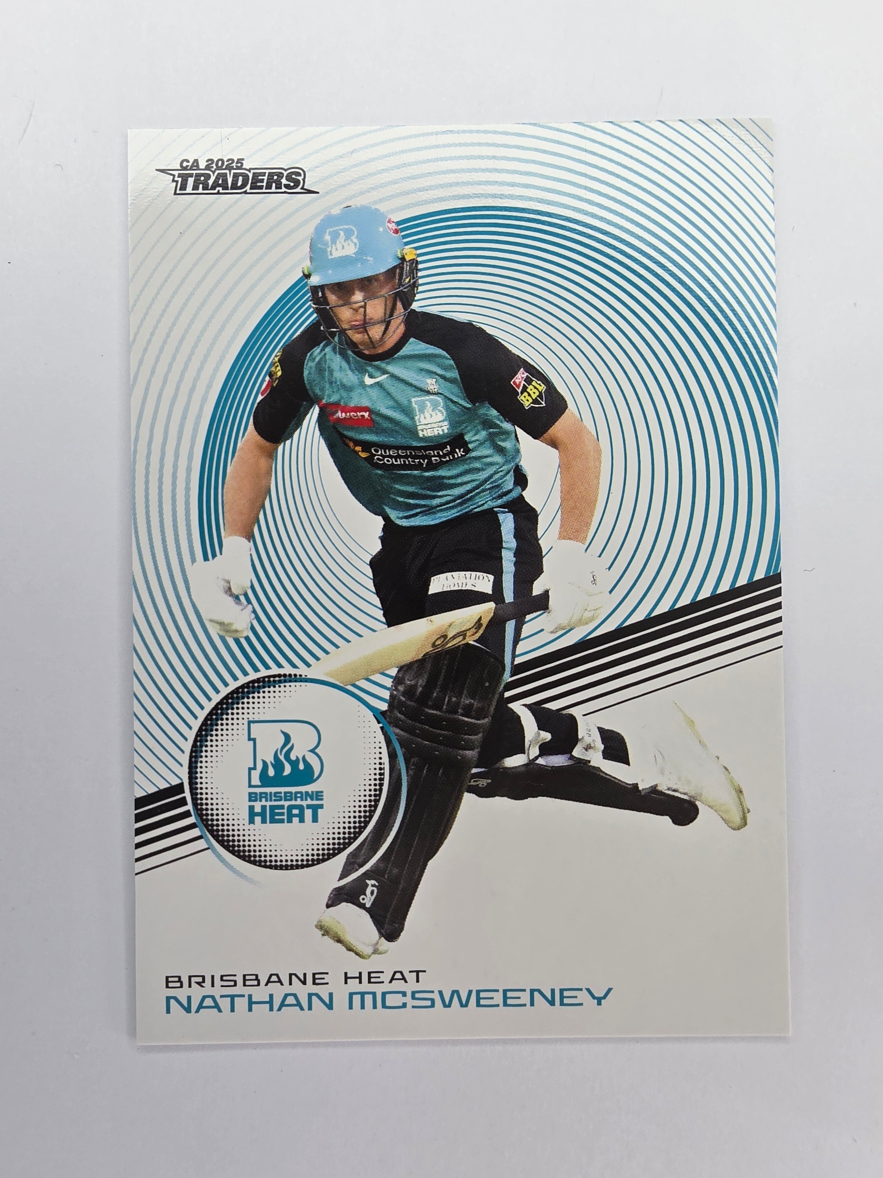 2025/26 Cricket Traders | Base | #071 | Nathan McSweeney | Bris Heat