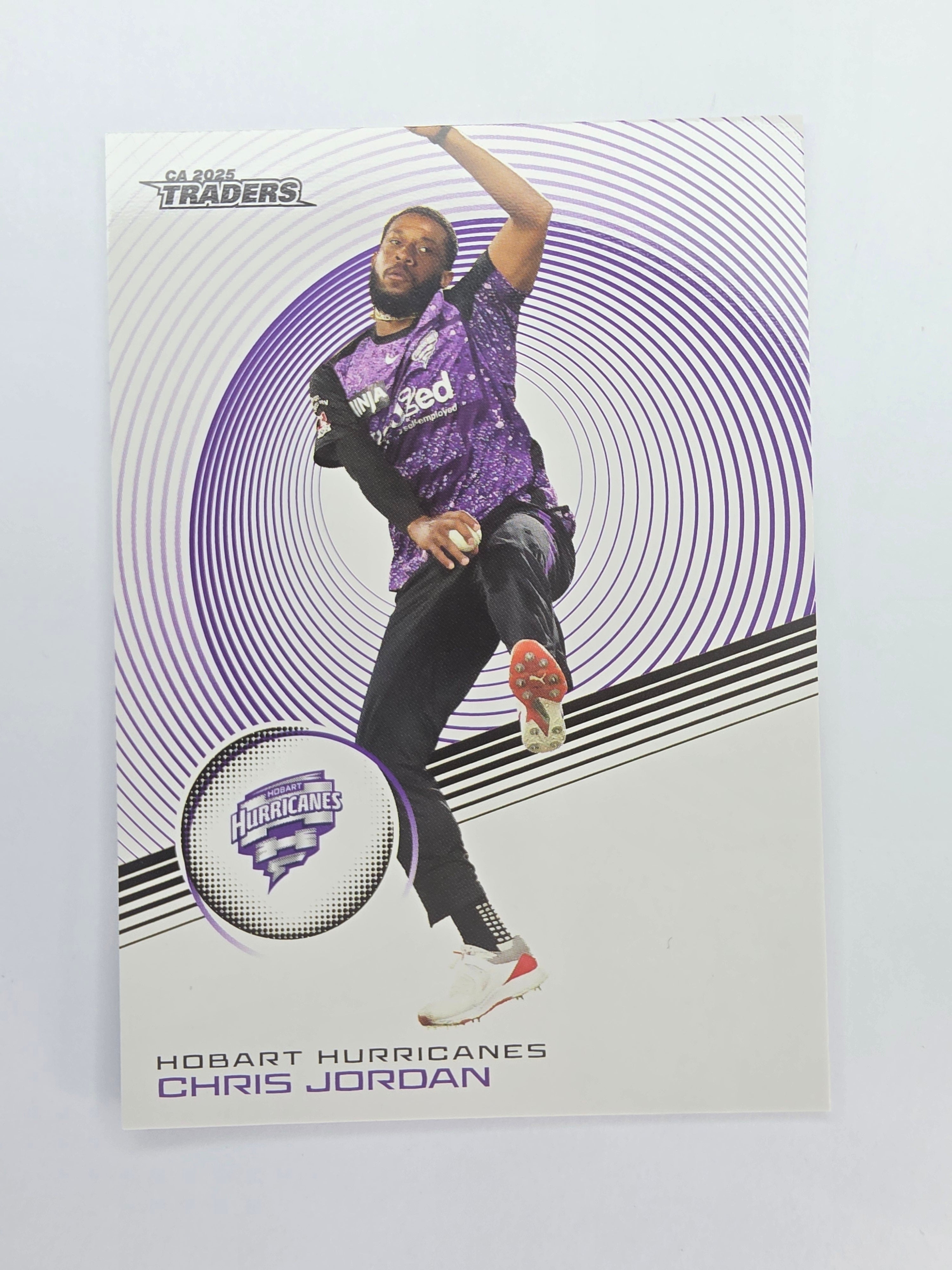 2025/26 Cricket Traders | Base | #081 | Chris Jordan | Hurricanes