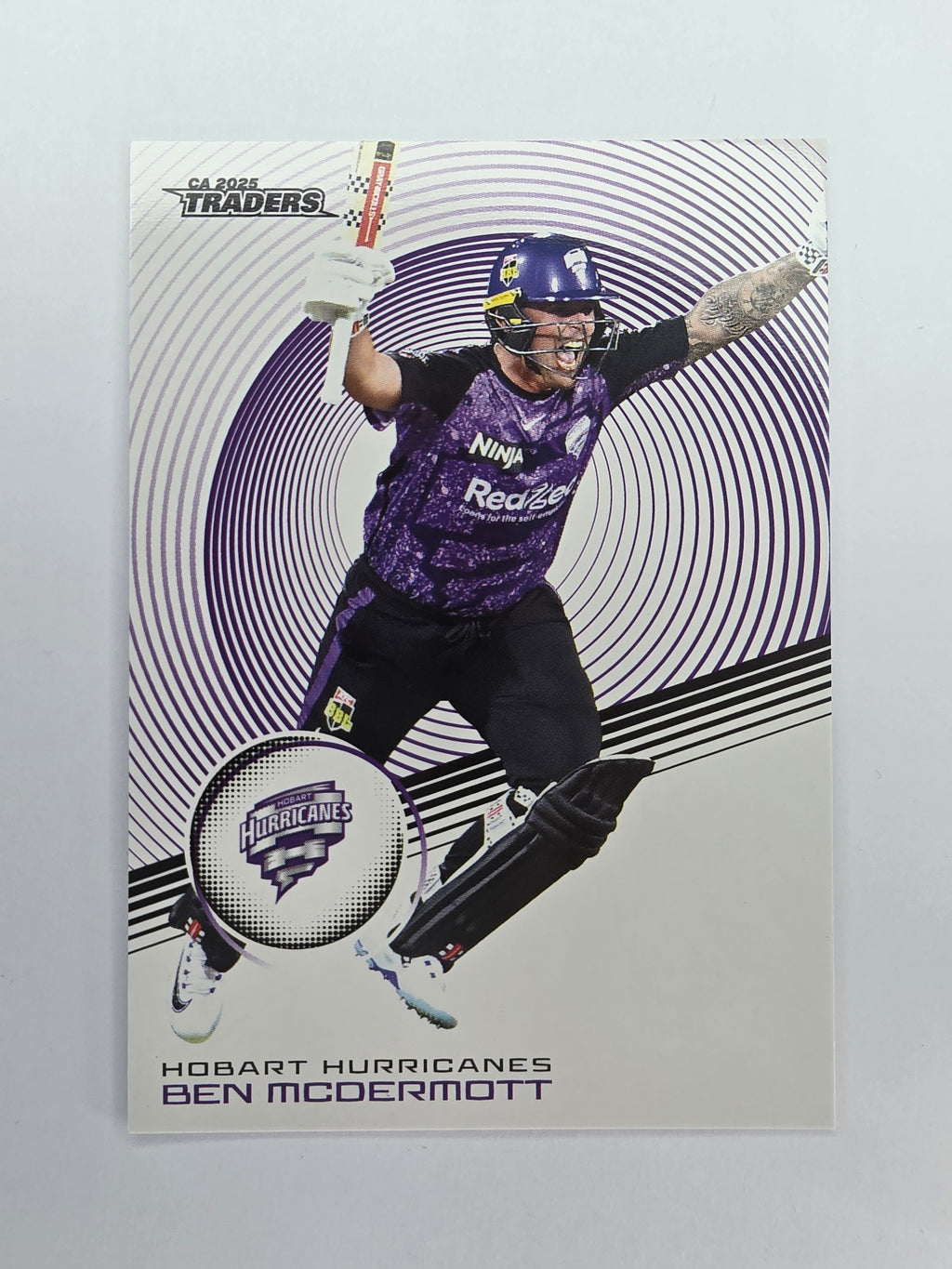 2025/26 Cricket Traders | Base | #082 | Ben McDermott | Hurricanes