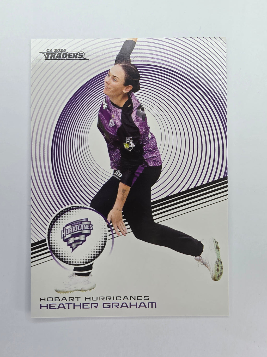 2025/26 Cricket Traders | Base | #087 | Heather Graham | Hurricanes