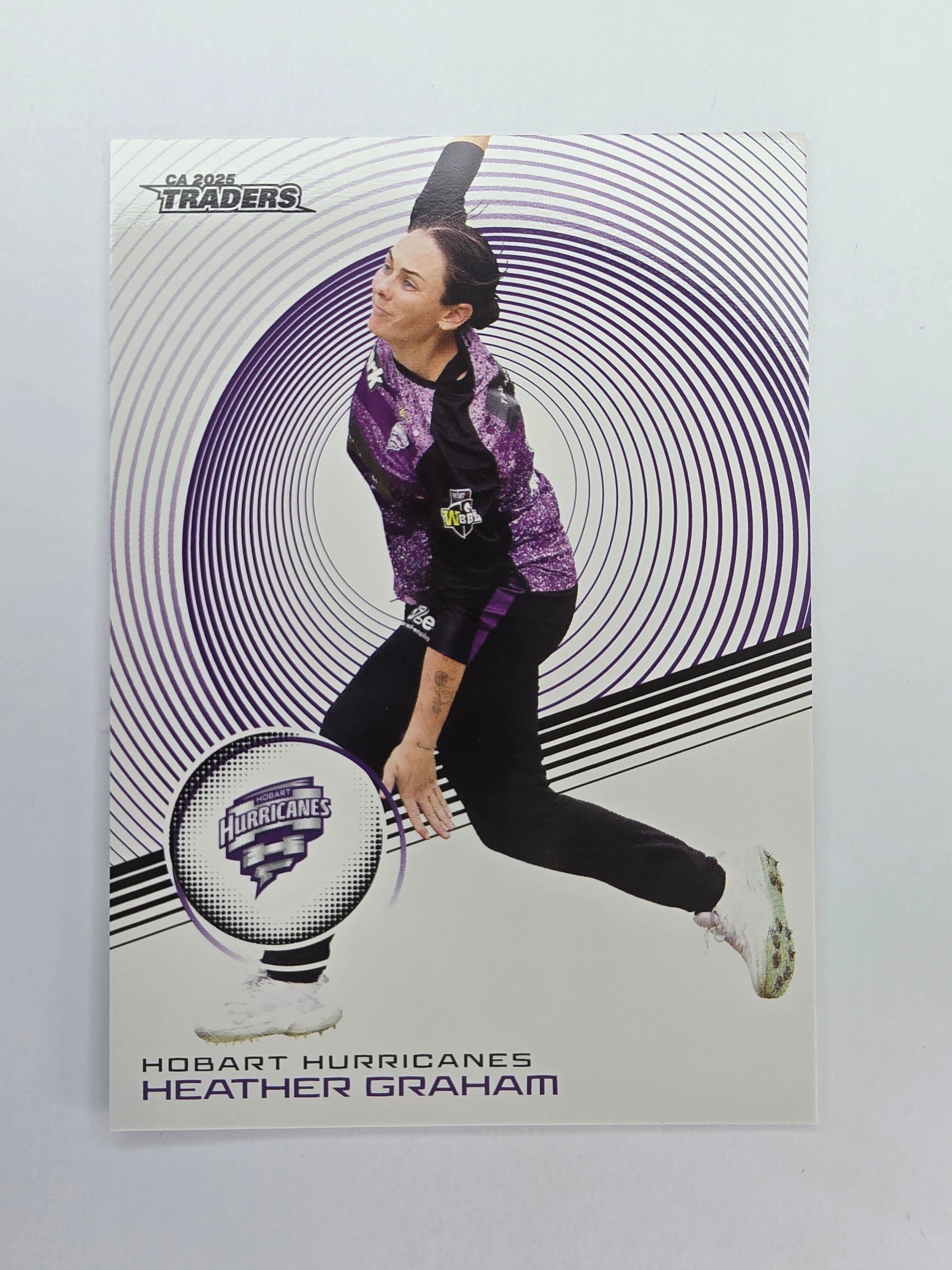 2025/26 Cricket Traders | Base | #087 | Heather Graham | Hurricanes