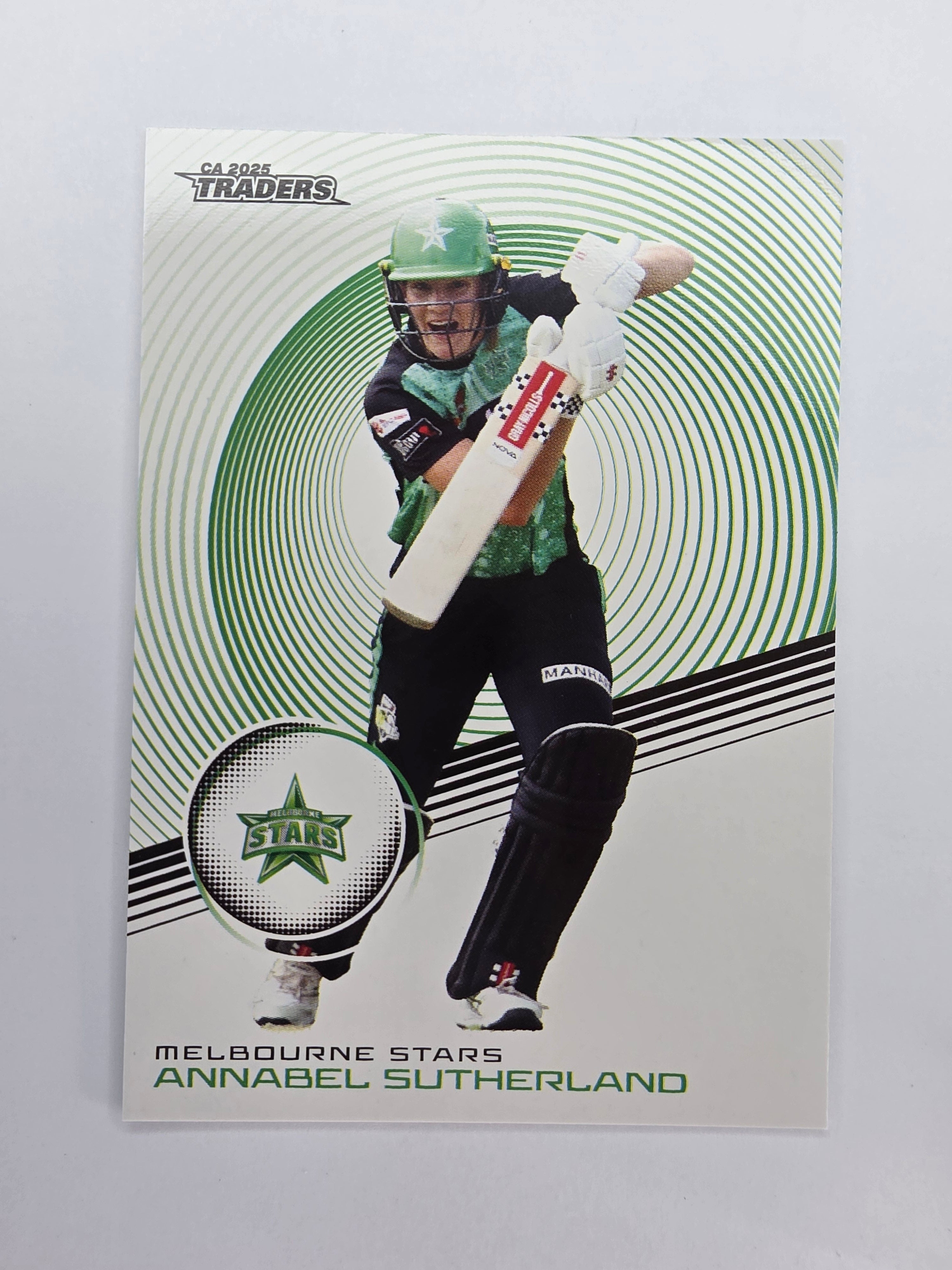 2025/26 Cricket Traders | Base | #114 | Annabel Sutherland | Stars