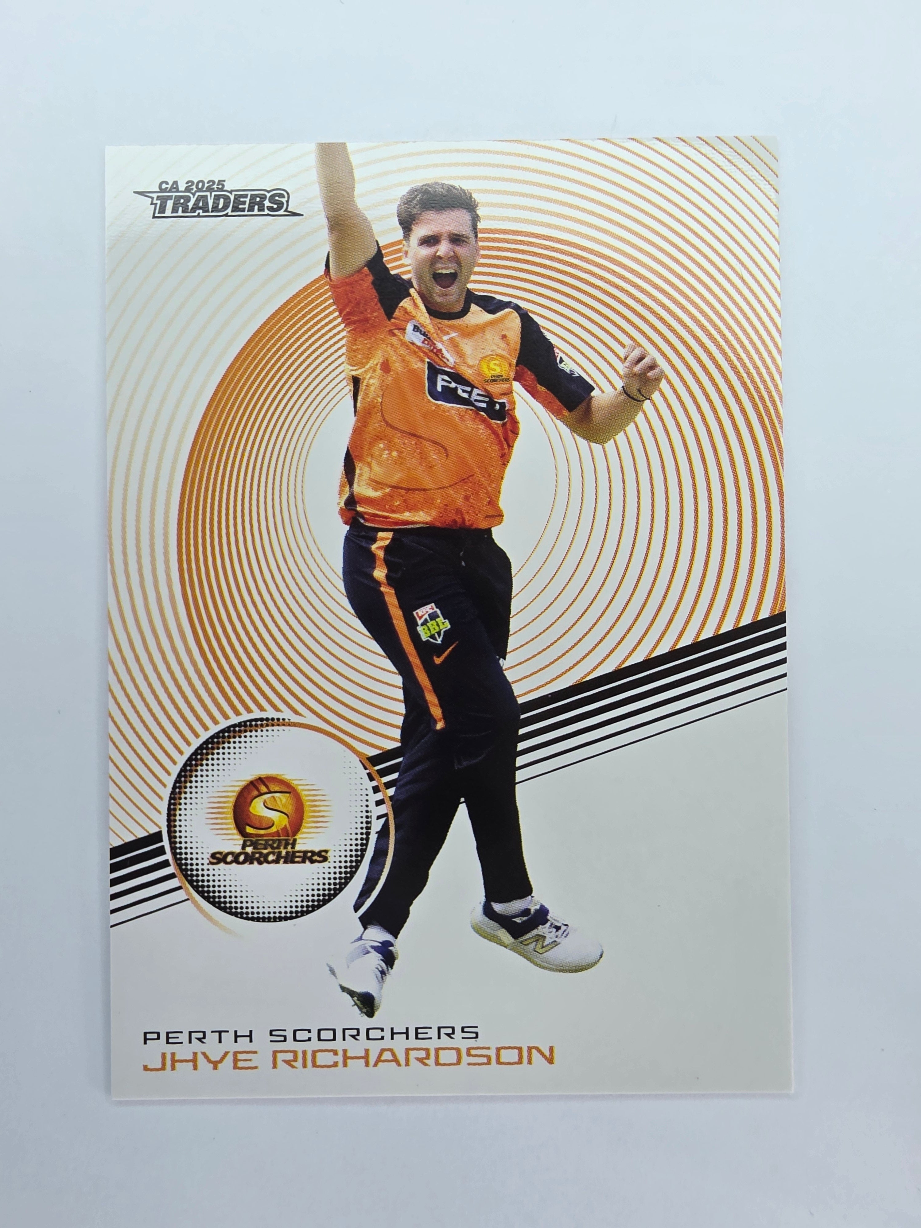 2025/26 Cricket Traders | Base | #120 | Jhye Richardson | Scorchers