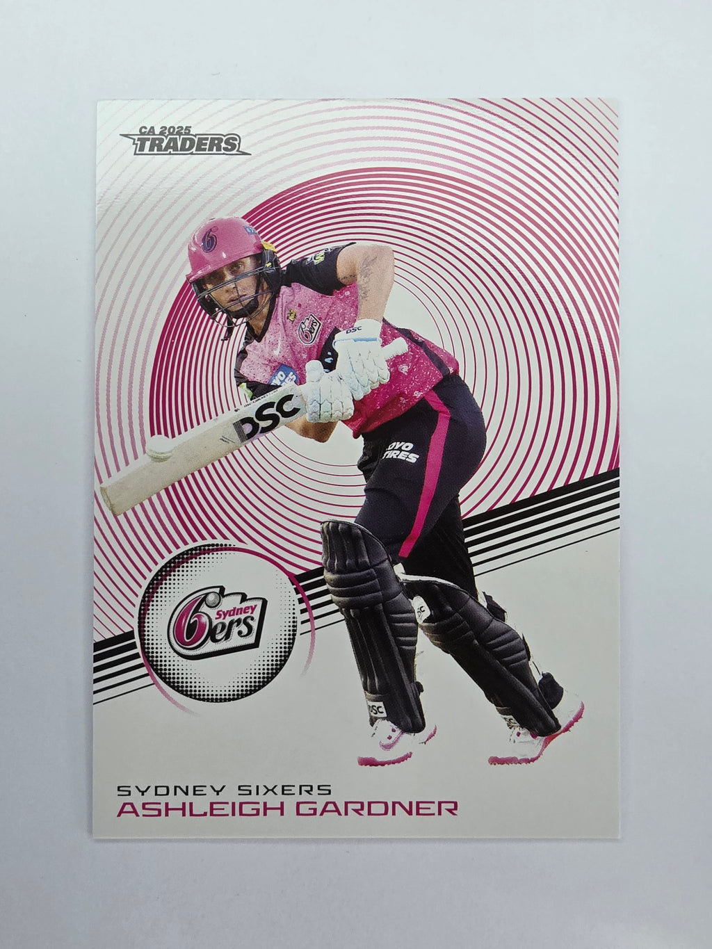 2025/26 Cricket Traders | Base | #136 | Ashleigh Gardner | Sixers