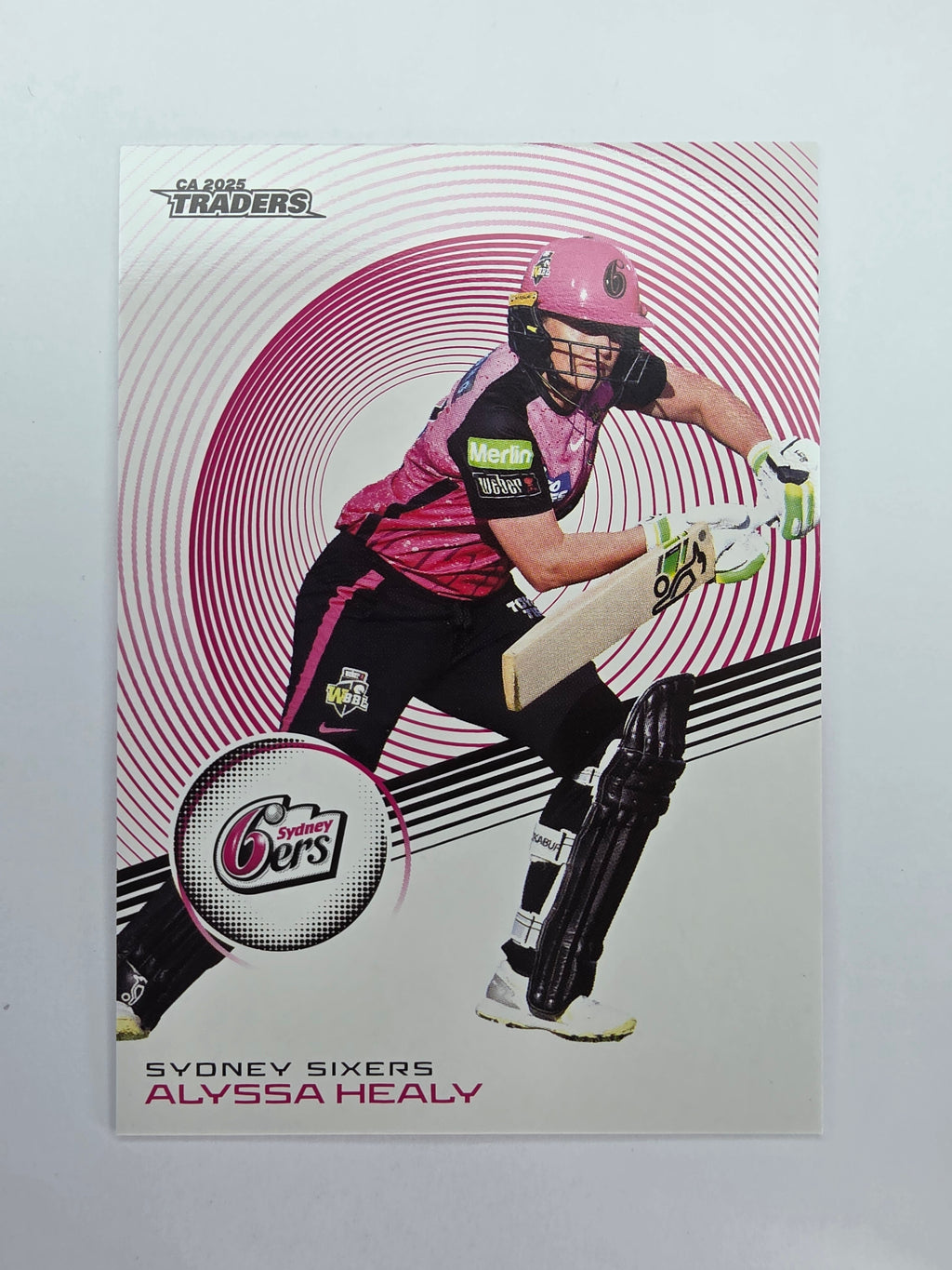 2025/26 Cricket Traders | Base | #137 | Alyssa Healy | Sydney Sixers