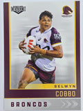 NRL 2025 Elite Base #004 Selwyn Cobbo Broncos