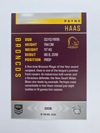 NRL 2025 Elite Base #005 Payne Haas Broncos