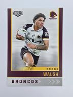 NRL 2025 Elite Base #009 Reece Walsh Broncos