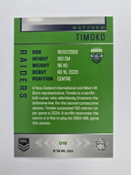 NRL 2025 Elite Base #018 Matthew Timoko Raiders