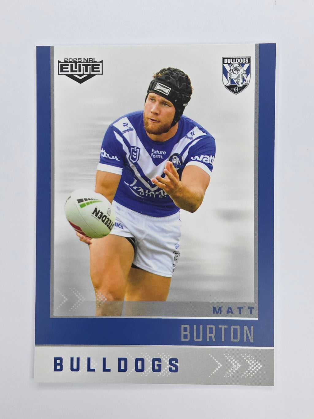 NRL 2025 Elite Base #020 Matt Burton Bulldogs