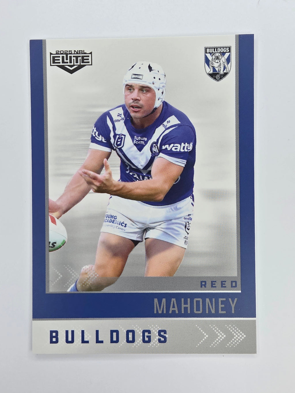 NRL 2025 Elite Base #023 Reed Mahoney Bulldogs