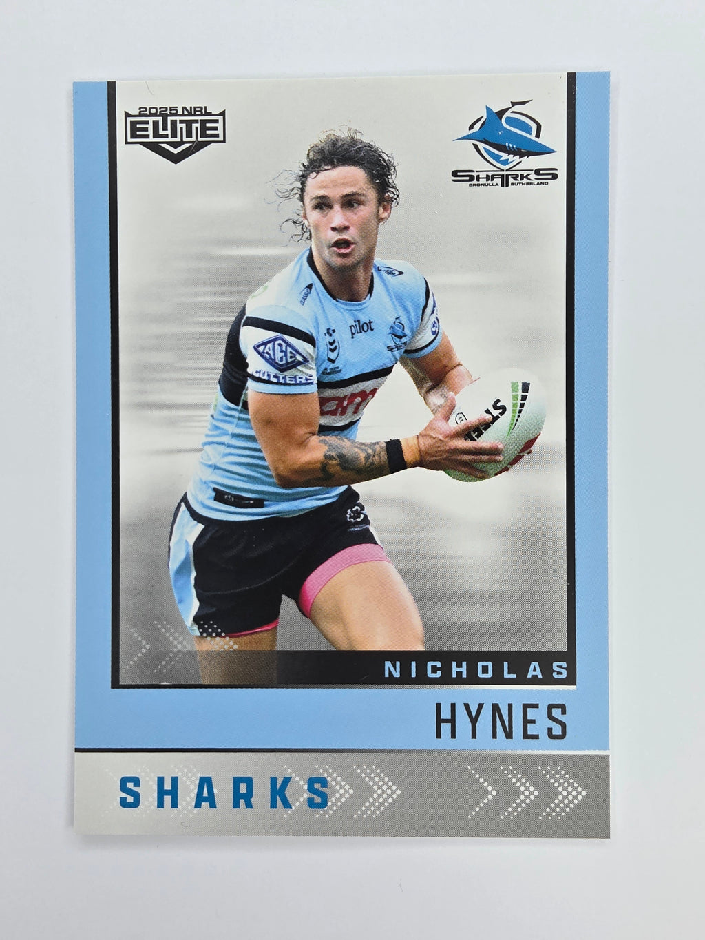 NRL 2025 Elite Base #031 Nicholas Hynes Sharks