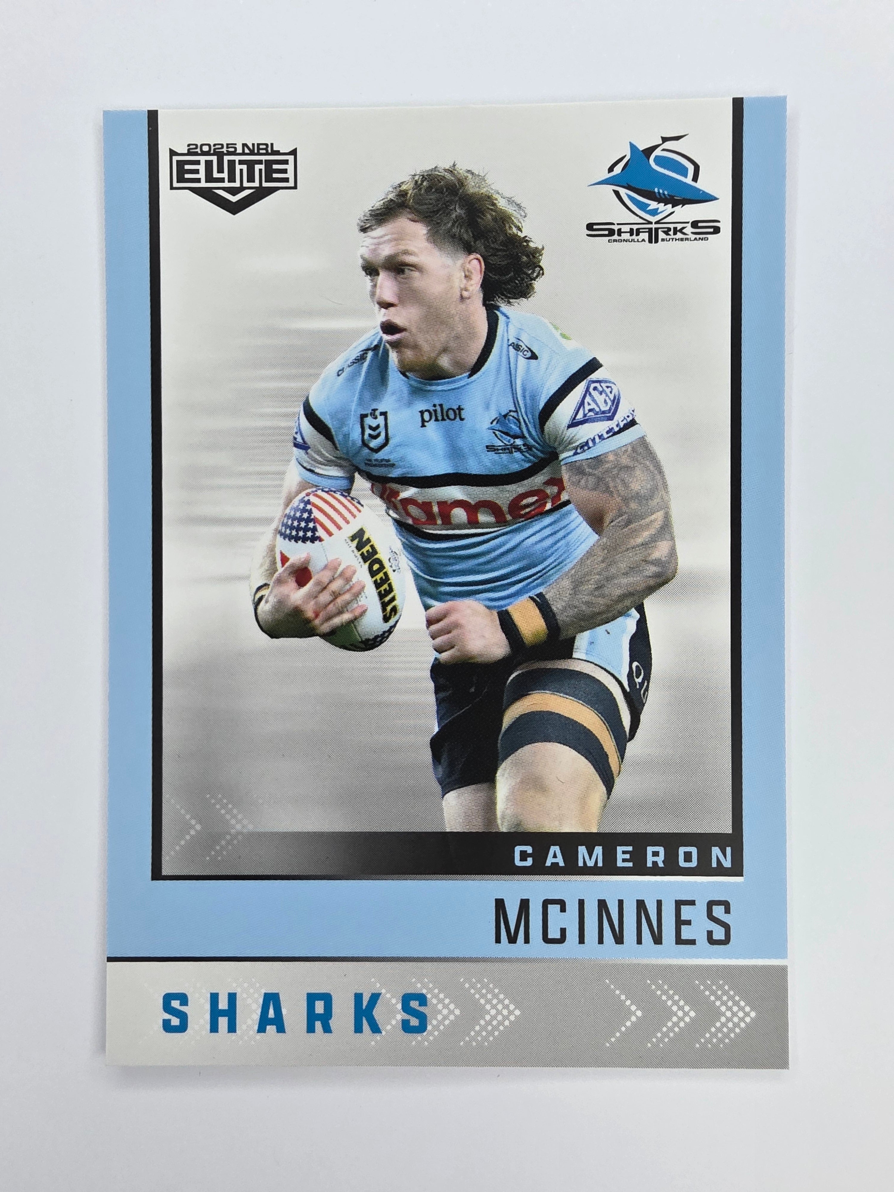 NRL 2025 Elite Base #033 Cameron McInnes Sharks