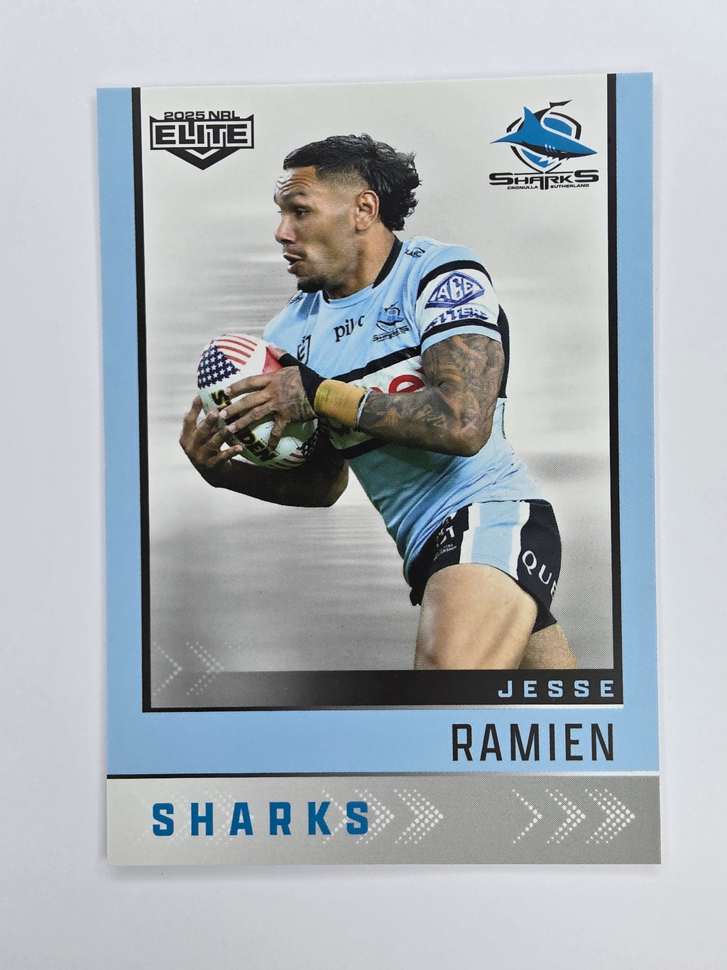 NRL 2025 Elite Base #035 Jesse Ramien Sharks