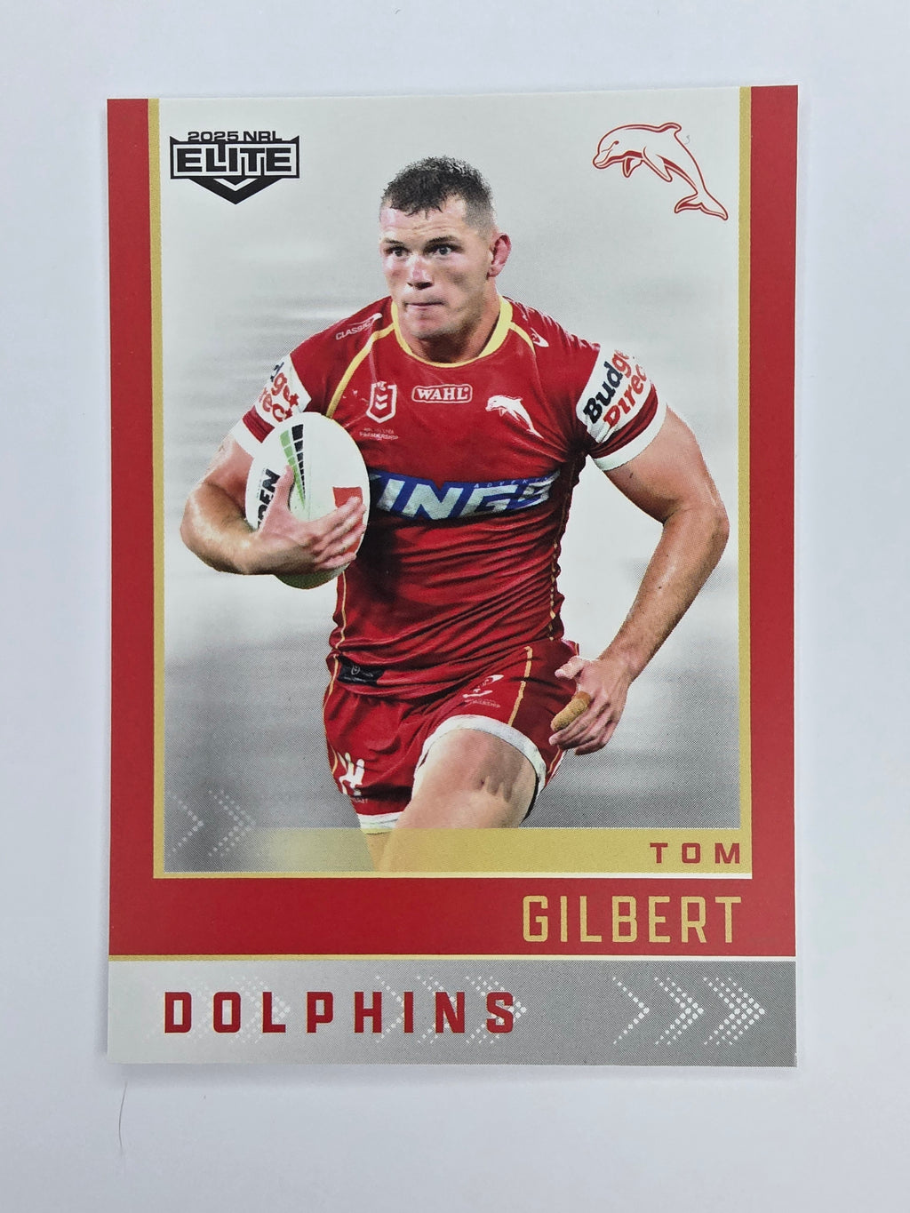 NRL 2025 Elite Base #039 Tom Gilbert Dolphins