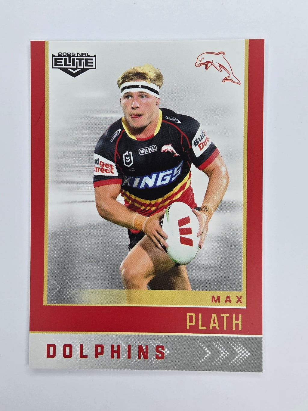 NRL 2025 Elite Base #043 Max Plath Dolphins