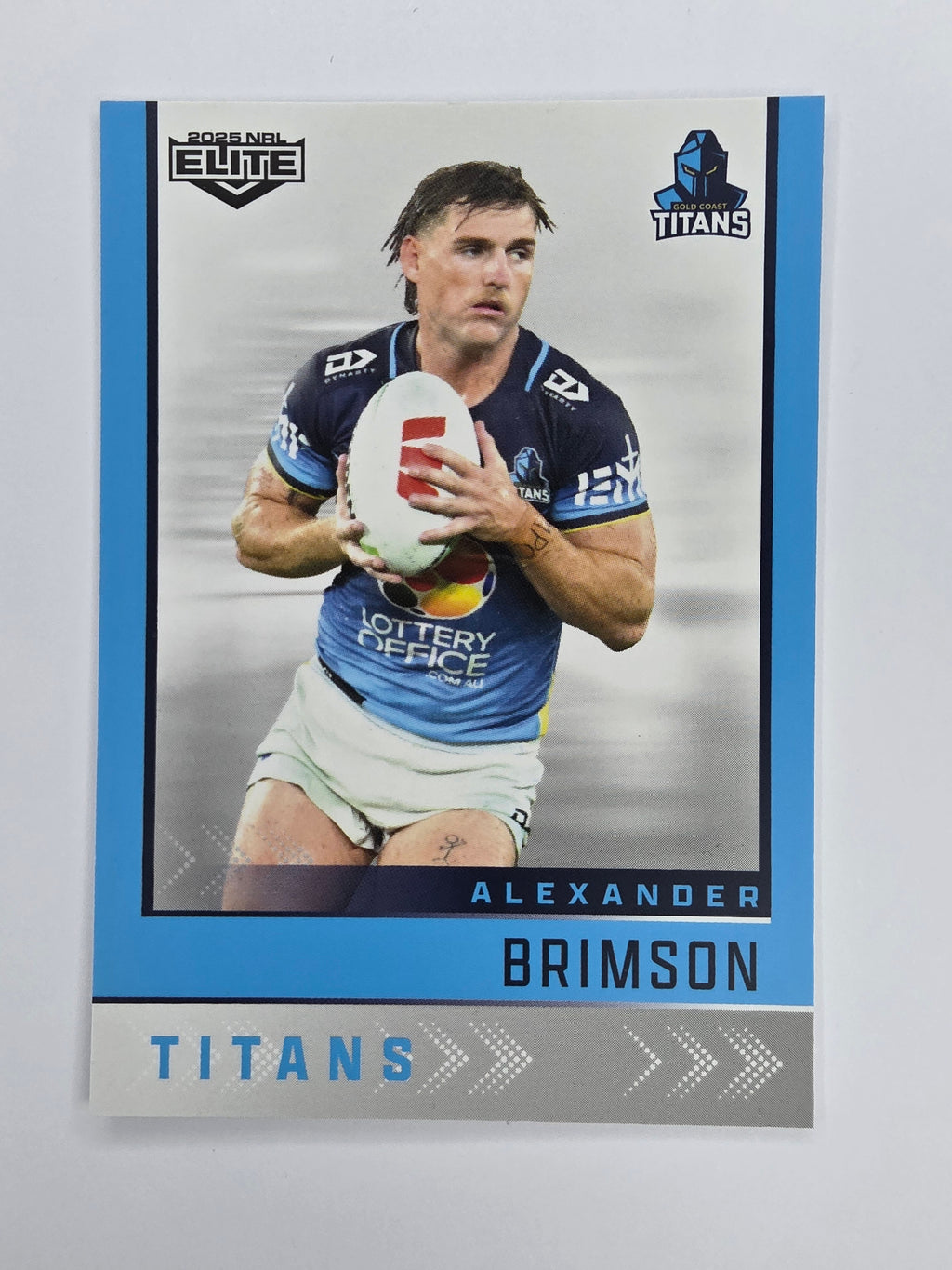 NRL 2025 Elite Base #047 Alexander Brimson Titans