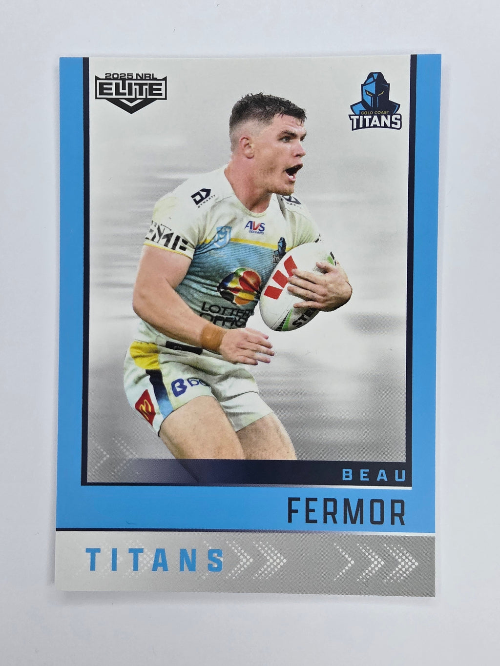 NRL 2025 Elite Base #051 Beau Fermor Titans