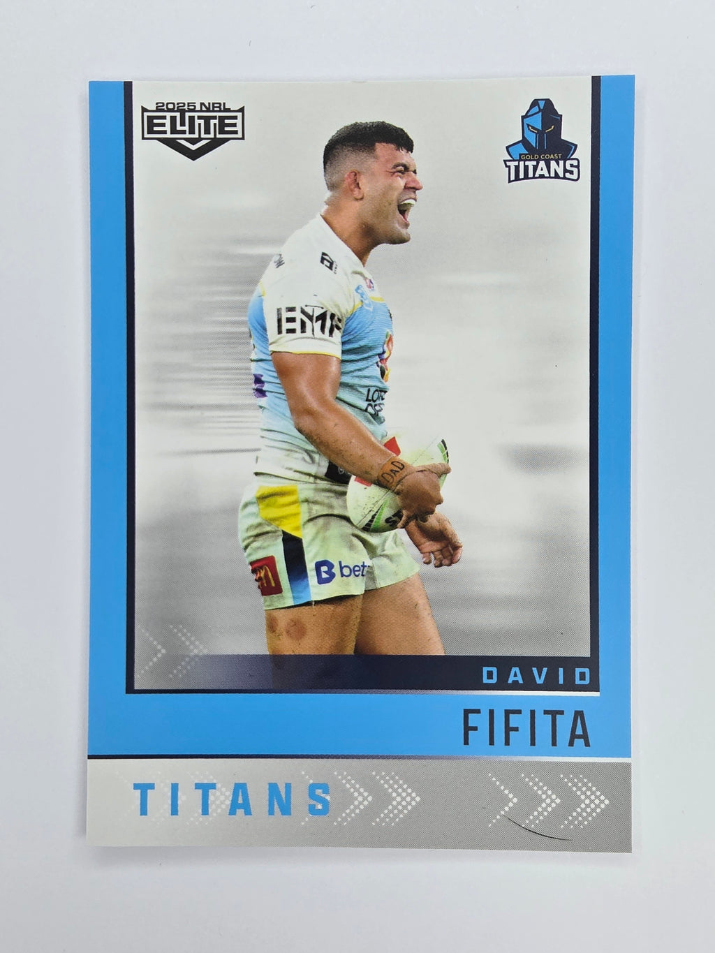 NRL 2025 Elite Base #052 David Fifita Titans