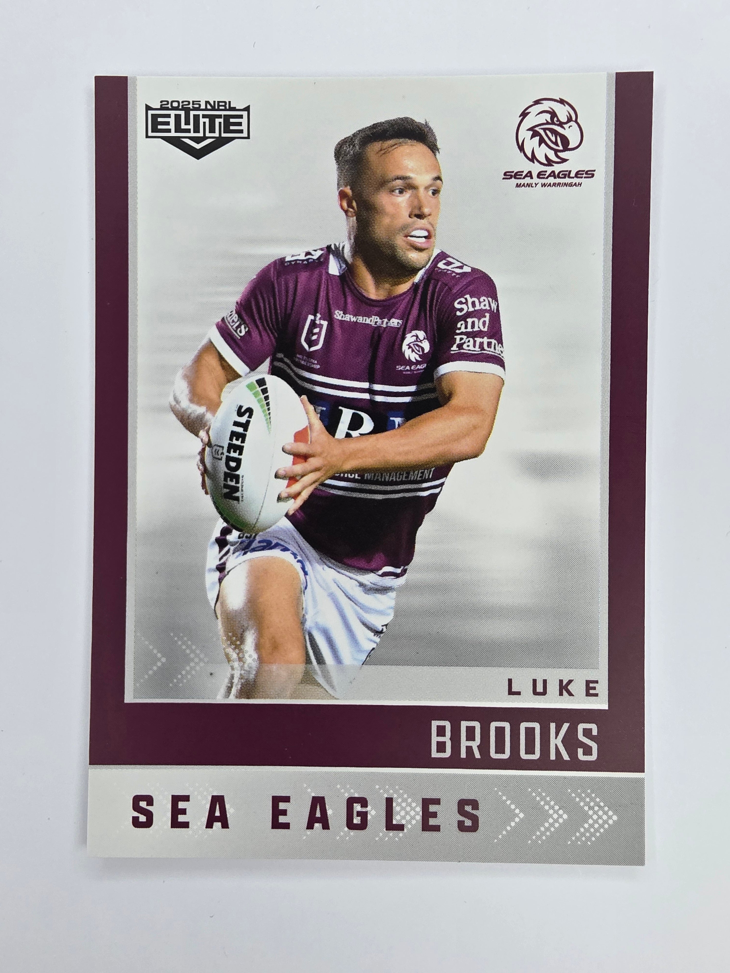 NRL 2025 Elite Base #056 Luke Brooks Sea Eagles