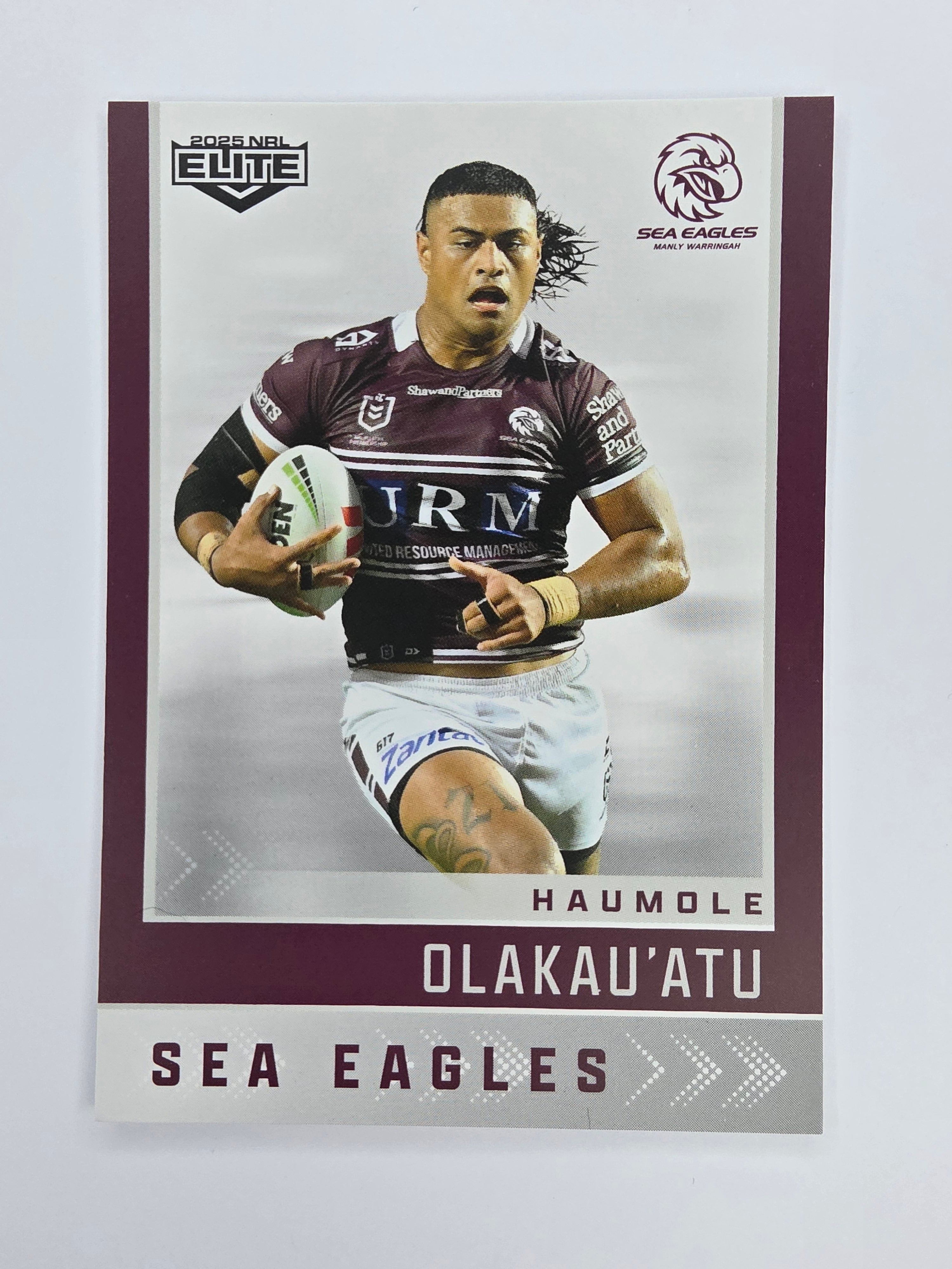 NRL 2025 Elite Base #060 Haumole Olakau'atu Sea Eagles
